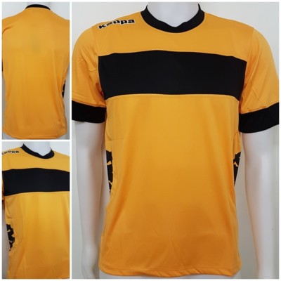 Kappa Fußball Trikot T-Shirt Jersey kurzarm Sleeve Sport Fitness orange M XL 3XL