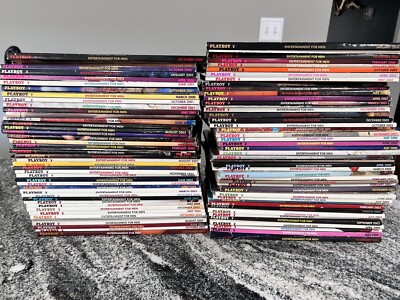 85 Piece Lot PLAYBOY Early 2000s Magazines Playmate Centerfolds