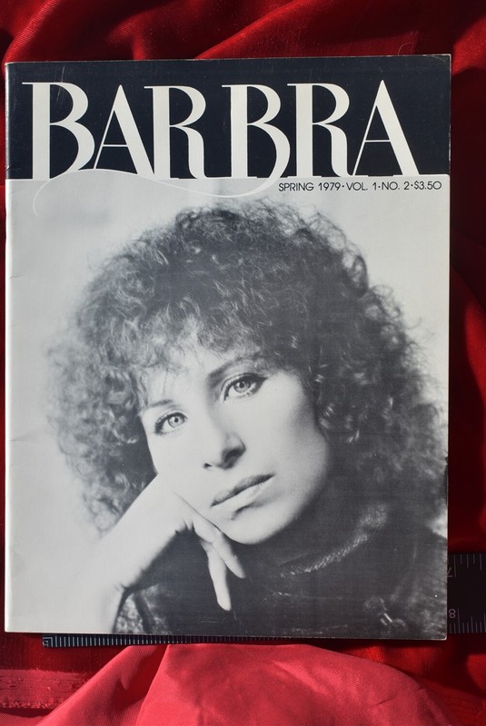 BARBRA STREISAND rare slick fan magazine 1979 VOL 1 #2 plus one free V2#1 1981