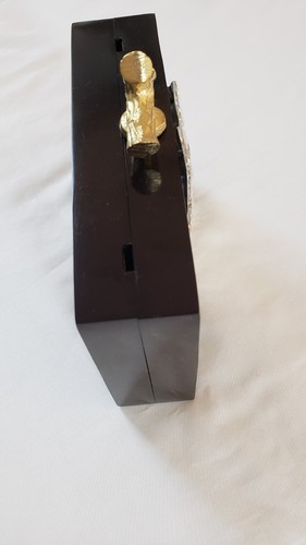 "Bolso bandolera bandolera de acrílico mármol piedra novia fiesta cóctel graduación 7""x5" - Imagen 8 de 16