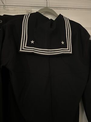 navy dress blues creases U.S. Navy Womens Blue Dress Jumper 100% Wool Cracker Jack Uniform Top –  GRANDPOPSARMYNAVY