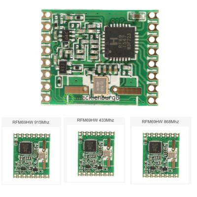RFM69HW 868Mhz/433Mhz/915Mhz + 20dBm HopeRF Wireless Transceiver For Remote/HM