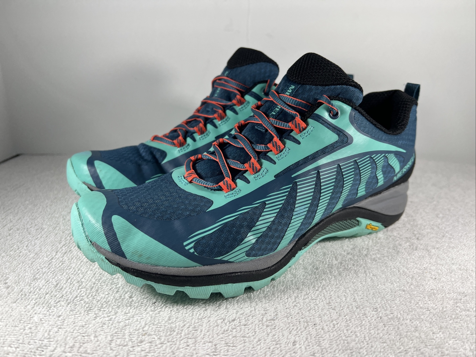 Merrell Donna Siren Edge 3 Scarpe Escursionismo Trail TAGLIA 10 5 J035614 Suola Vibram Verde