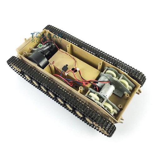 HL Chassis W/ Plastic Track Wheel of 1/16 German Panzer IV F 3858 RC Tank - Picture 3 of 4