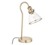Very Home Jamey Table Lamp 45 cm - Antique Brass Effect