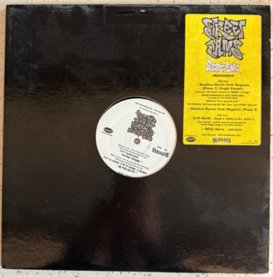 Skanless- Electric Funk Megamix b/w Laid Back White Horse & La Di Da Di Doug E