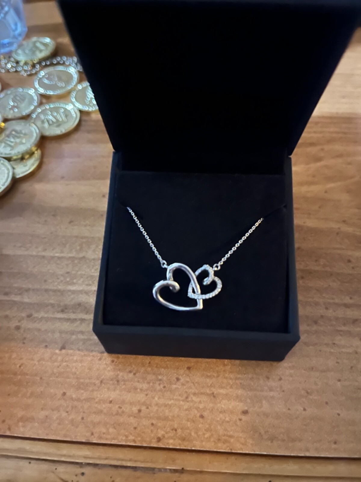 Kay Jewelry Diamond Heart Pendant Necklace for Women in Sterling Silver