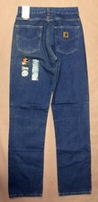 Vintage 1990  s Carhartt Blue Jeans, Relaxed Fit, Deadstock NWT, Size 30x34