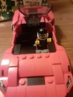 Lego Ferrari Red auto racing car with driver mini figure near mint Emblem Detail — photo 6