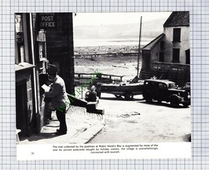 9234) Robin Hood's Bay North Yorkshire - 80er Jahre Schnitt / Druck