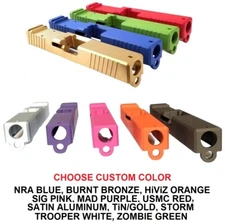 Slide For Glock 19 Gen 1 2 3 Cerakote Coated With RMR Cut Slide 9mm