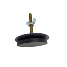 Thrifco 4405945 2 Inch Kitchen Sink Hole Cover - Matte Black