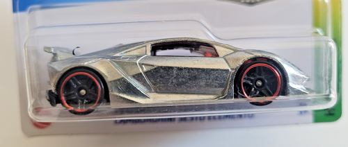 Hot Wheels 2024 HW Exotics 4/10 Lamborghini Sesto Elemento Zamac - Picture 2 of 3
