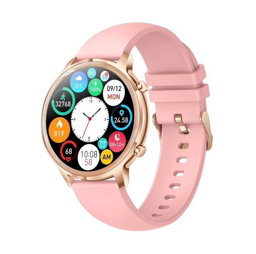 5902510676438 Manta Kelly women's smartwatch pink Manta Multimedia Sp. z o. - 第 1/1 張圖片