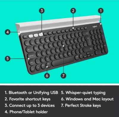 Logitech K780 Multi-Device Wireless Keyboard