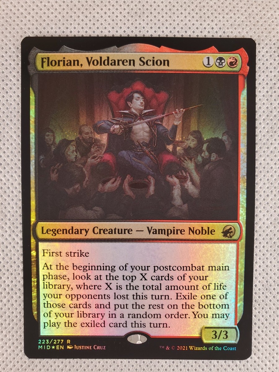 midnight hunt rare cards MtG Trading Card Game Innistrad: Midnight Hunt Mythic Rare Sigarda,  Champion of Light #323 [Showcase]