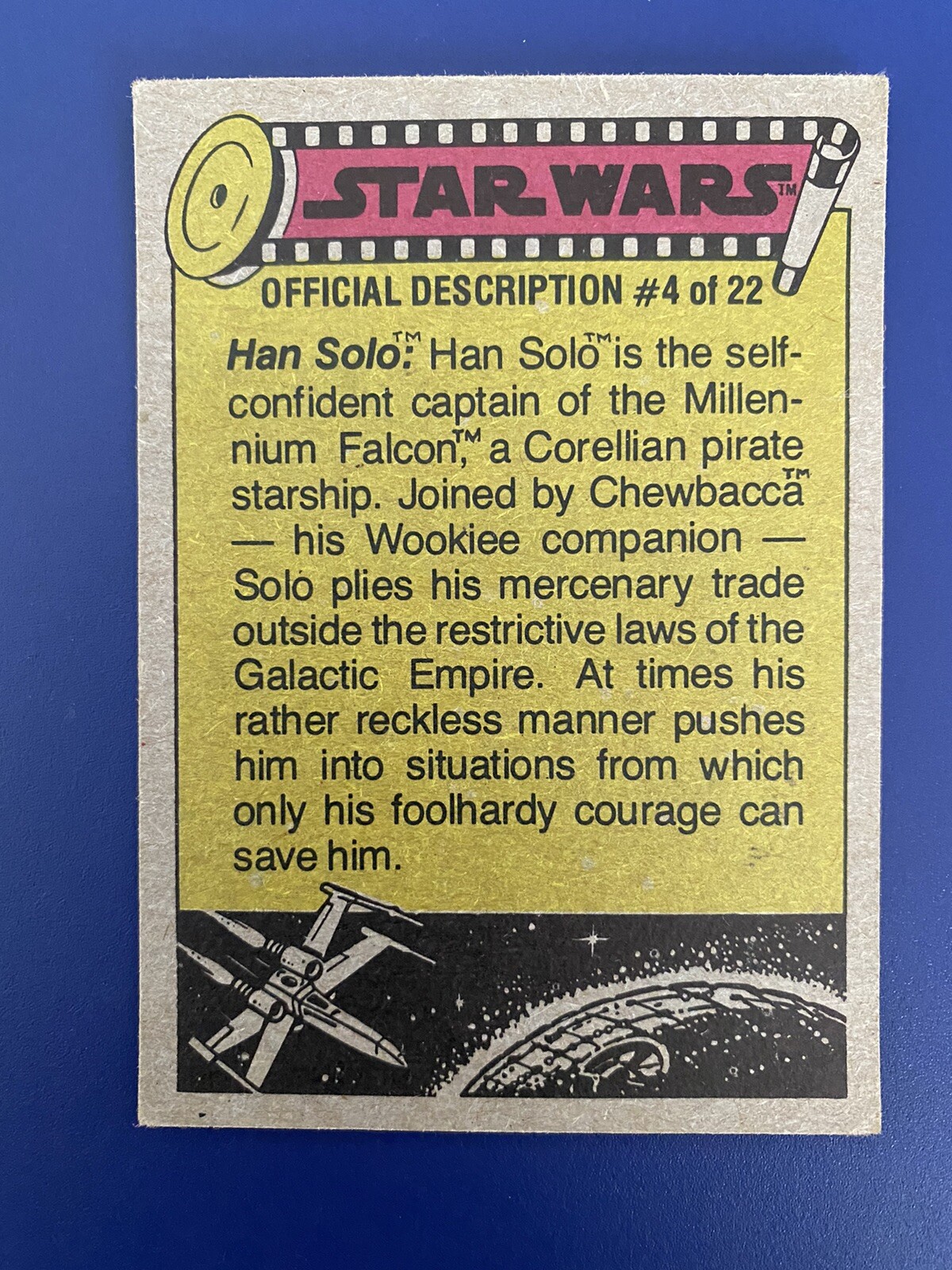 Star Wars Series 3 (Yellow) Topps 1977 Trading Card 148 Fearsome