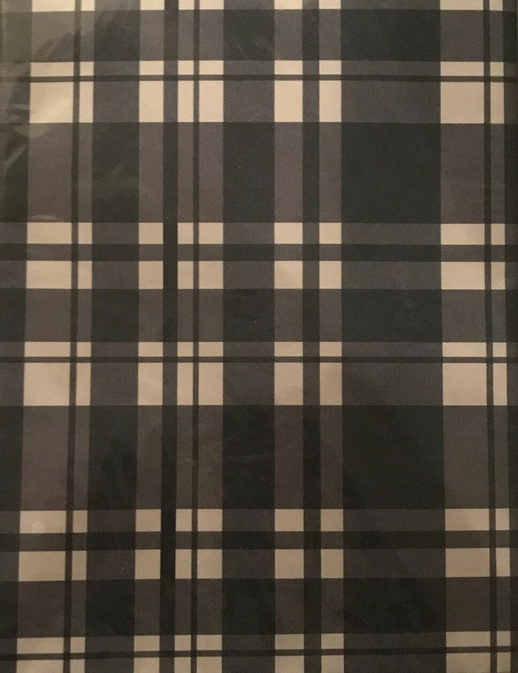 Decorative Wall Poster Home Decor Checkered Blue (Size: 36 in W X 48 in H) 2ct - Image 2 of 2