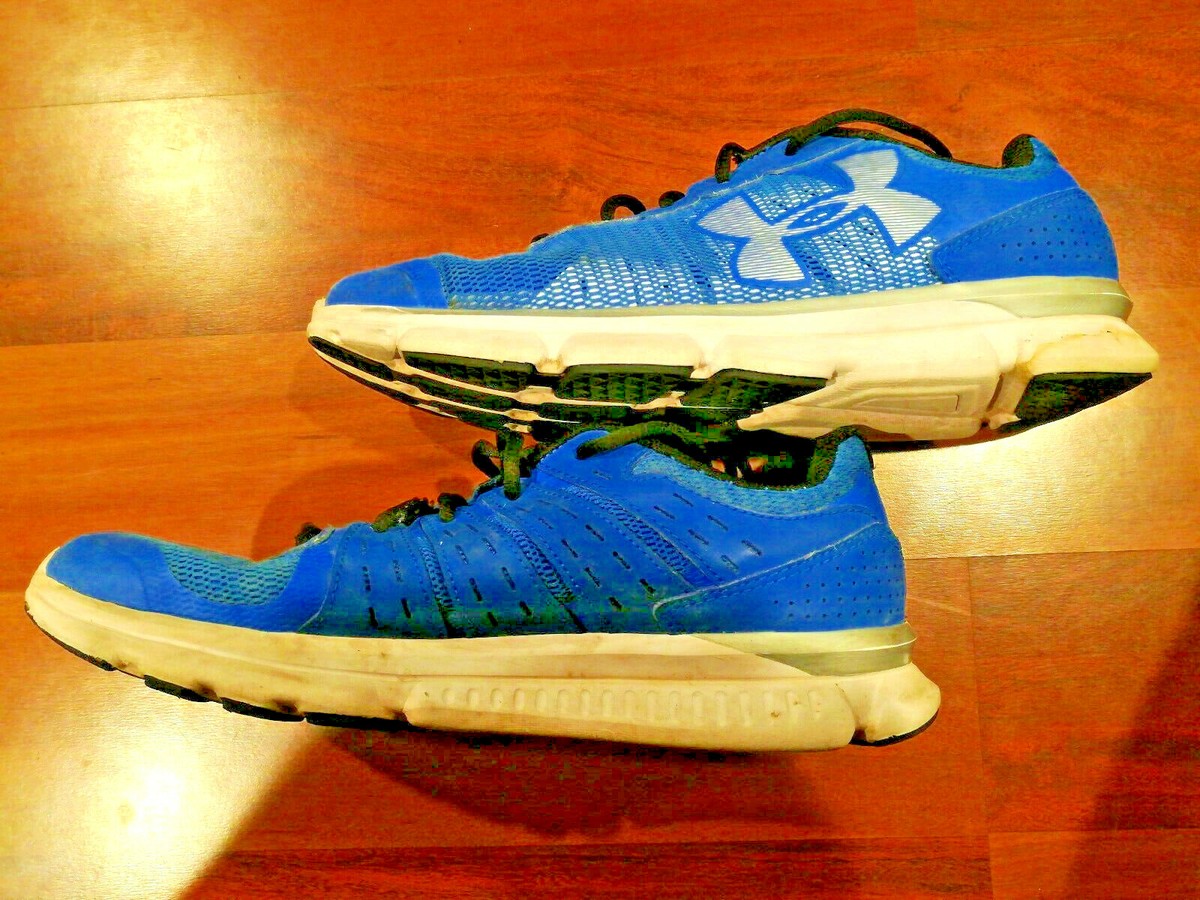 Under Armour UA Micro G Speed Swift‎ Shoes Men\'s 8.5 Medium Blue White Sneakers Amazon.com | Under Armour HOVR Apparition RTRFTR TC Unisex  main image 3