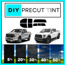 DIY PreCut Window Tint Kit Fits ANY FORD F-150 2000-2025 ANY Shades ALL Windows