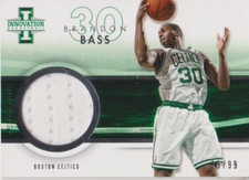 2012-13 Innovation Jerseys Brandon Bass #29/99 - Boston Celtics