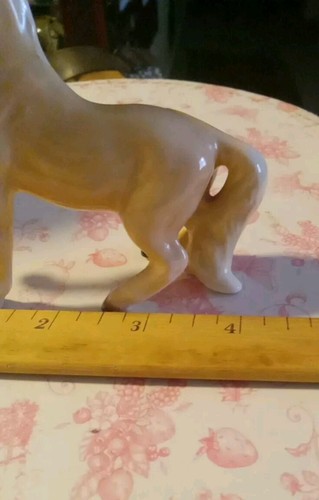 Vintage Ceramic Colt 4 Inches Tall Palomino Made In Japan Beautiful Color - Picture 11 of 12