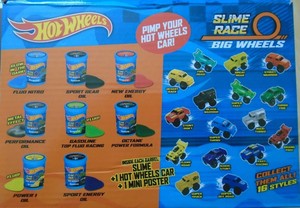 hot wheels slime race