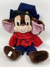 Vintage 1986 Fievel An American Tail 22" Plush Mouse Caltoy From SEARS