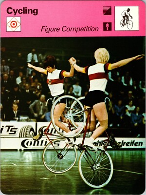 Vtg Edito Service SA 1979 Cycling Figure Competition 1D92