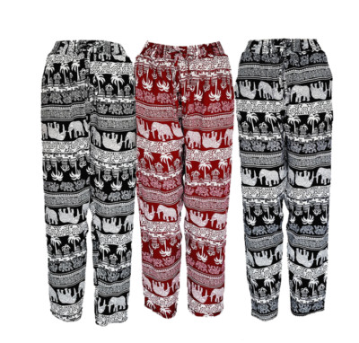 Damen Sommerhose Hose Stoffhose Haremshose Übergröße Schlupfhose Gr. S bis 5XL