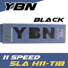YBN SLA-H11-TIB BLACK 11 Speed Chain 116 Link SLA-H11 Campagnolo Shimano 11S
