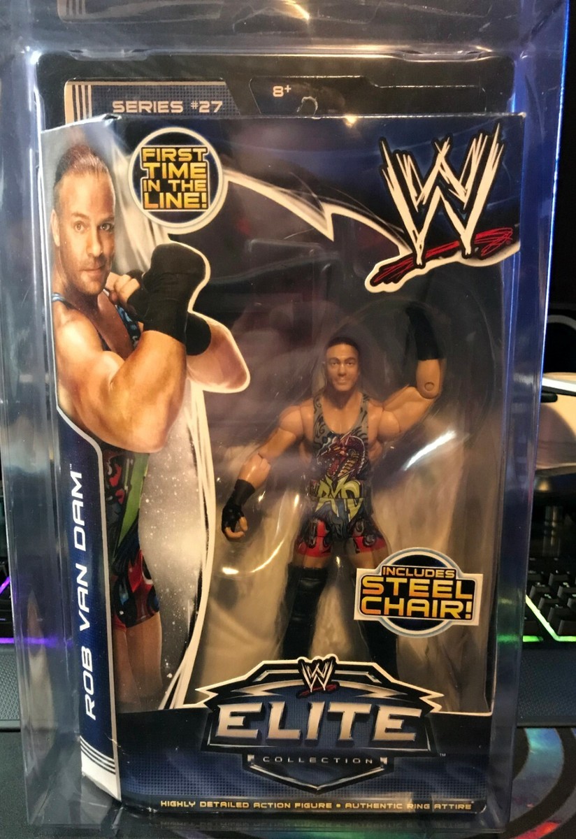 Rob Van Dam Mattel WWE Elite Series 27 New Sealed NIB ECW RVD