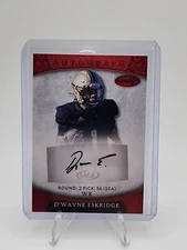 2021 Sage Aspire Red ASP-30 D'Wayne Eskridge Autograph  RC Seahawks