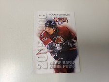 RS20 Milwaukee Admirals 2005/06 Minor Hockey Pocket Schedule - Miller Lite