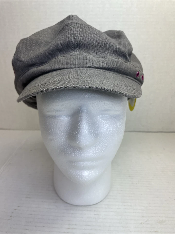 Nuevo + Etiquetas Sombrero Ski-Doo Gris con Logo Rosa Equipo de Carreras Hiedra Gorra Moto de Nieve Atado Trasero Foto 3 de 4