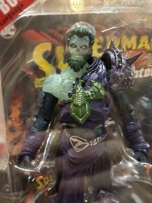 McFarlane DC Ghost of Zod Superman Ghosts Krypton Action Figure With Comic-  New