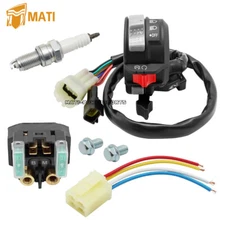 Start Stop Switch &Starter Solenoid Relay Kit for Yamaha Bruin 250 350 2004-2006
