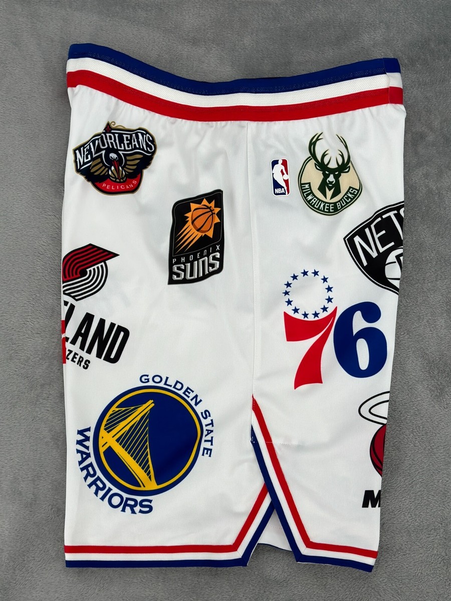 Supreme x Nike NBA Shorts Mens 38R Large Authentic Teams Supreme x Nike NBA Shorts Mens 38R Large Authentic Teams