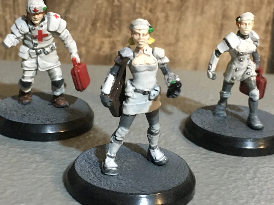 A24202 RACKHAM AT-43 UNA MEDTEC UNIT LOOSE 3 PK MINIS NO CARDS - Image 3 of 4