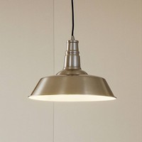 Lindby Pendelleuchte 'Laylan' (Modern) In Alu Aus Metall (1 Flammig, E27) - Deck
