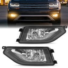 Pair Fog Lights Set Fog Lamp For Volkswagen Atlas 2018-2020 VW2592138 VW2593138