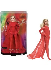 Barbie Signature Kylie Minogue Collectable in Red Padam Padam Music Video JBJ39
