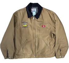 Vintage Dickies Detroit Work Jacket USA Made Canvas Blanket Lined Workwear XL