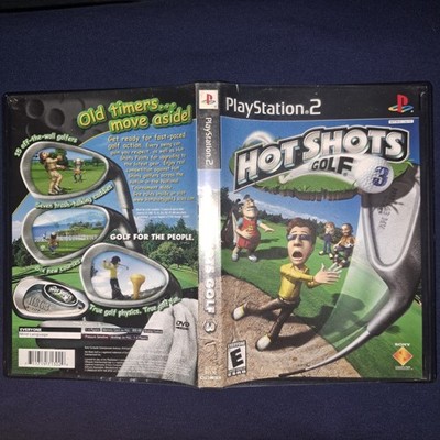 Sony Computer Entertainment Hot Shots Golf 3 Multiplayer PS2 Manual Included