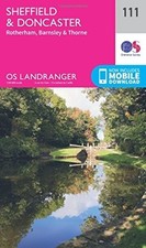 Landranger (111) Sheffield & Doncaster, Rotherham, Barn - Map NEW Ordnance Surve