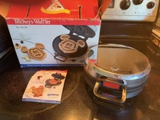 Vitantonio Mickey's Waffler 950-NS TESTED Disney Mickey Mouse Kitchen Appliances
