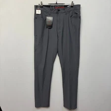 NWT Wrangler ATG Men 5-Pocket Pants Size 36x34 Gray Performance C055 -2