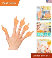 5 Pcs Realistic Tiny Middle Finger Hands - Hilarious Gag Gifts for Adults