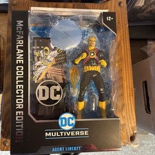 McFarlane DC Mutiverse Collector Edition Agent Liberty Action Figure