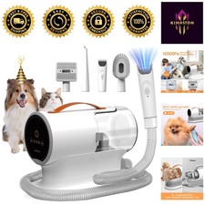 Versatile Dog Grooming Vacuum with 4.9FT Hose - Quiet  Efficient 12000Pa Power